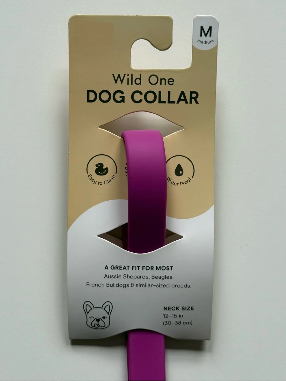Wild One Dog Collar - M (12-15